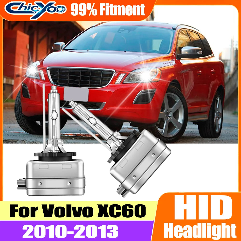2X 20000LM 35W D1S HID Xenon Headlamp Bulbs Canbus No Error Car Front Lights 6000K White 1