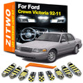 ZITWO Canbus No Error LED Interior Dome Map Trunk Light Kit For Ford Crown Victo for Ford 1992-2007 - Canbus LED Car Lig