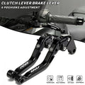 For Yamaha YZF R6 2017-Present Clutch Lever Brake Lever Set Adjustable Folding Handle Levers Mot - Automotive LED Light