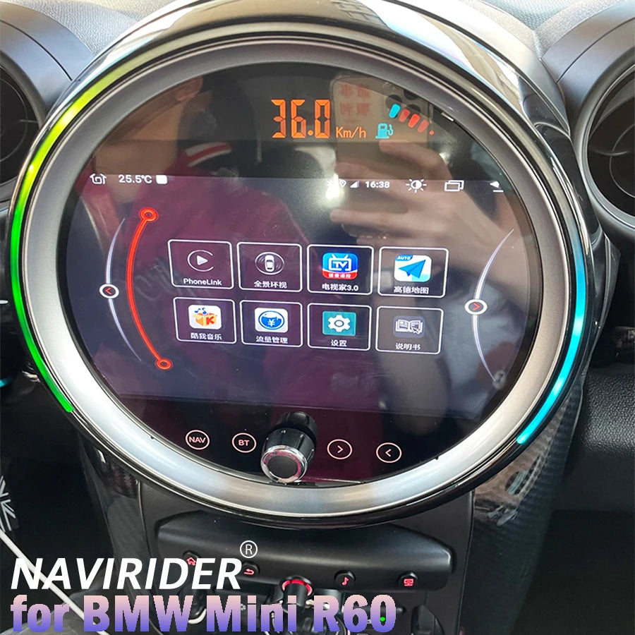 Autoradio Screen For MINI COUNTRYMAN R60 R54 MINI COOPER 2011-2014 GPS Navigation Radio He