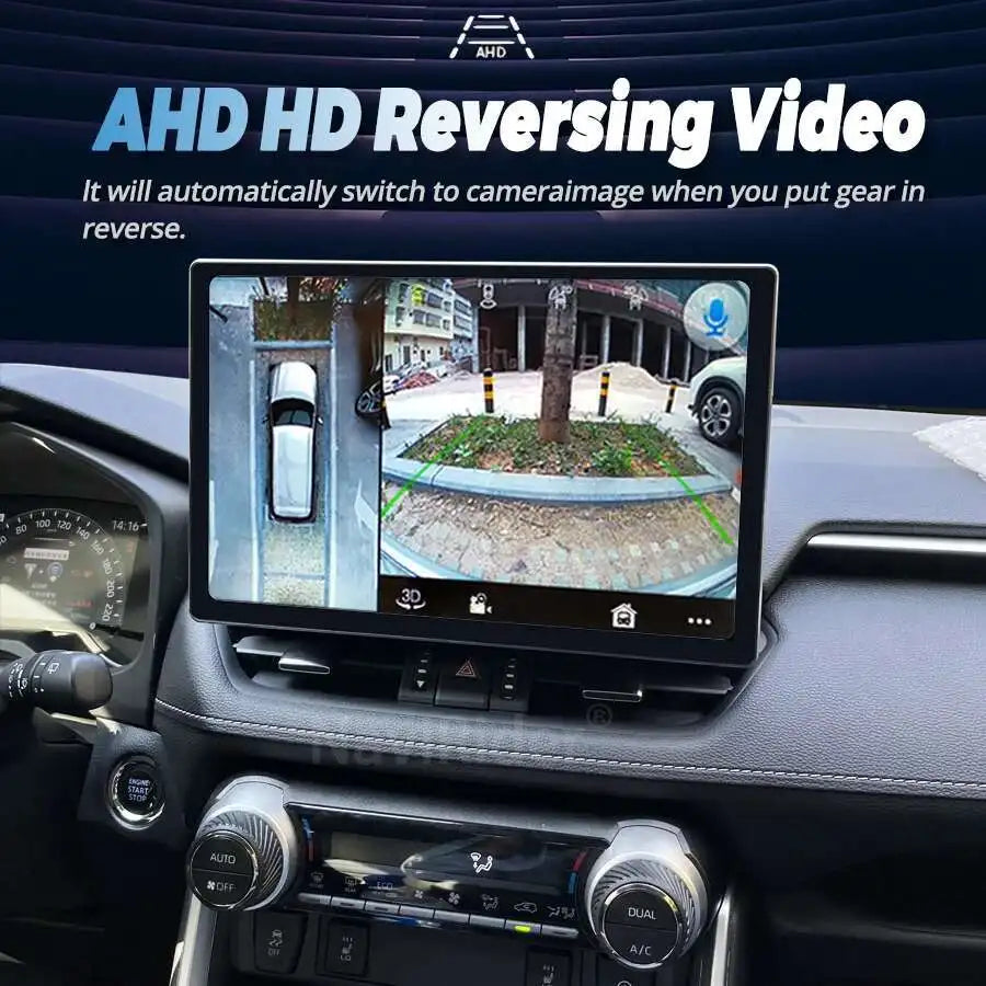Car Radio For Toyota RAV4 XA50 2018-2023 Screen Auto Multimedia Navigation Video Player An | AUTOKITSHOP