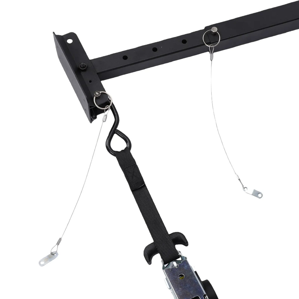 RV Stabilizer Jack Anti Sway Adjustable 17-35inch Ground Clearance I Beam Mount Stabilizer for T - Automotive LED Light