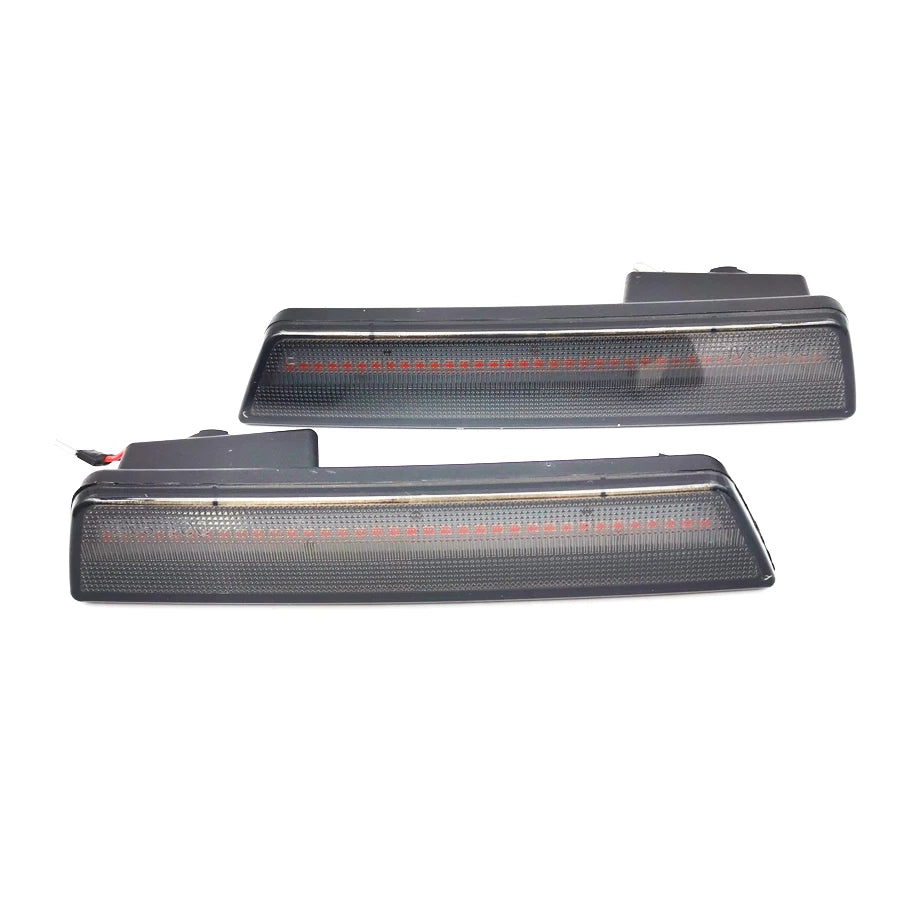 1 Pair Red color Smoked shell Rear Side Marker LED Light 12V For Dodge Charger 2011-2014