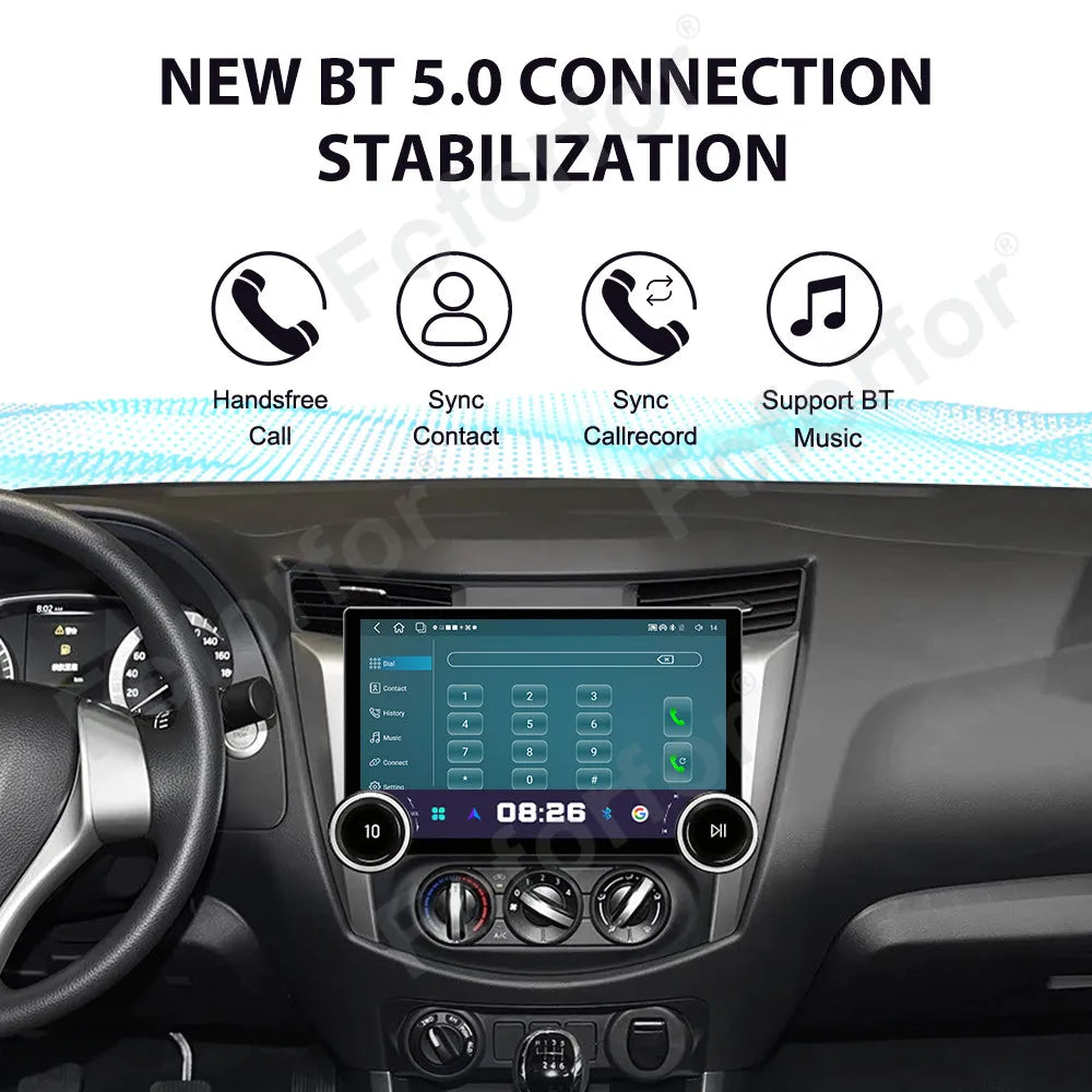 Ultra Clear Screen Upgraded 11.5 Inch Android 15 HD Touch Wireless CarPlay GPS Navi Media