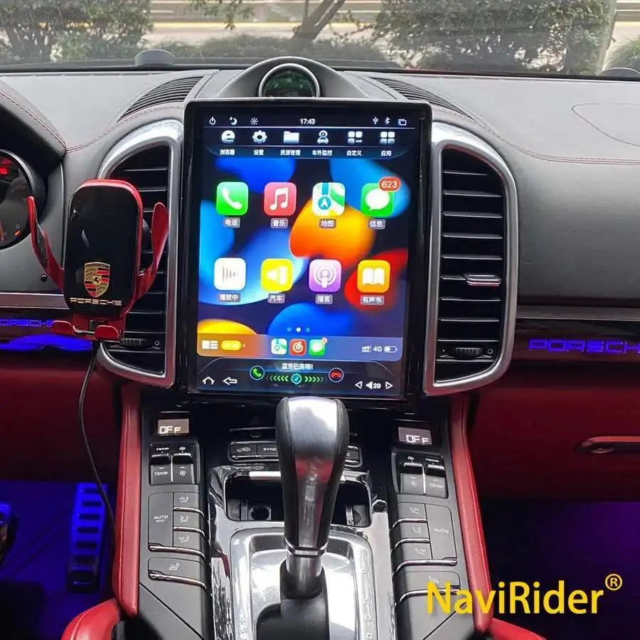 Android Carplay For Porsche Cayenne 2010 2011 2012-2018 Radio Receiver Car 2din Multimedio