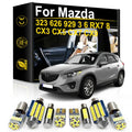 LED Interior Light Kit for Mazda 323 626 929 CX3 CX5 CX7 CX9 RX7 RX8 3 6 Protege Navajo Tribute MPV Canbus Indoor Lam...