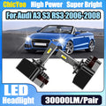 120W Front Lamps D1S 30000LM HID Xenon Headlamp Bulbs 6000K Canbus LED Headlights 12V 24V
