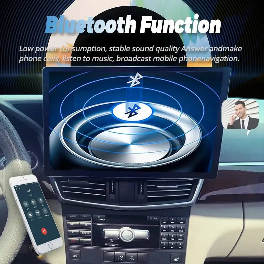 13inch Dual System Android Car Radio Multimedia Player For Benz E Class W212 W207 E200 E26