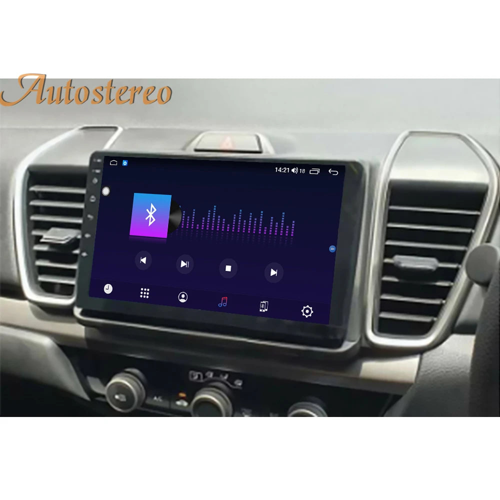 Carplay Android13 Car Media Player GPS Navigation For Honda City 2021 2022-25 Auto Radio S