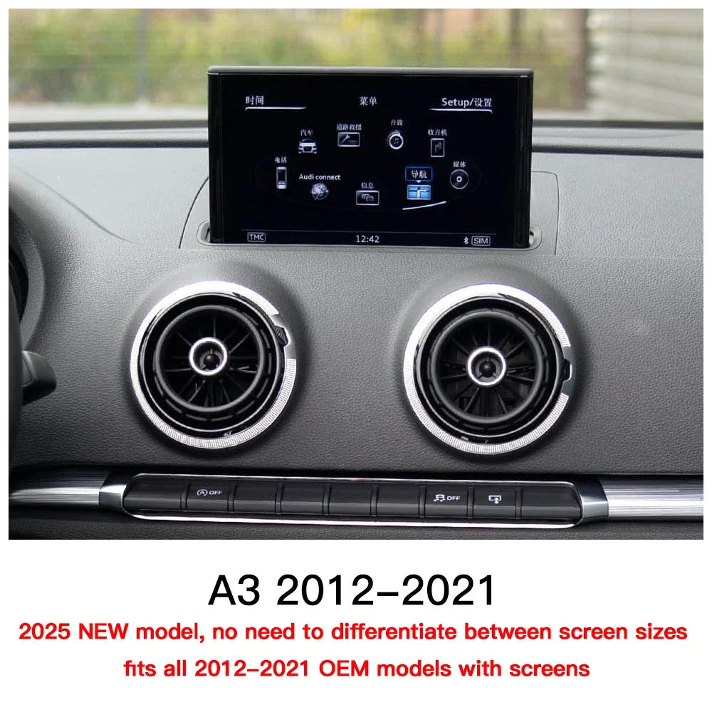 AUTOABC Wireless CarPlay for Audi A3 S3 8V 2012-2021 Android Auto with Mirror Link AirPlay | AUTOKITSHOP
