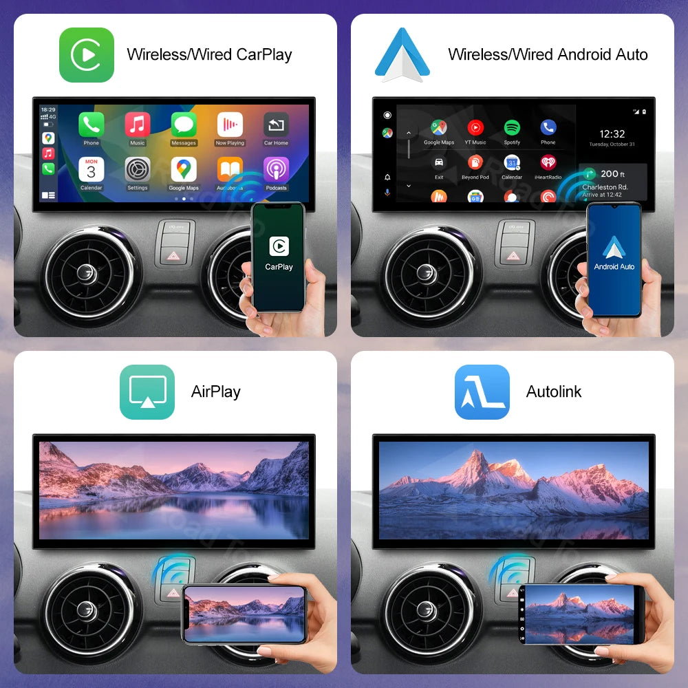 Design Monitor For Audi A1 Q3 2012-2018 Touch Screen Support Wireless Carplay Android Auto | AUTOKITSHOP