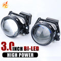 3.0 Inch Bi Led Projector Lens Halo Lights H4 H7 9005 9006 Car Headlights Hella 3R High Lo