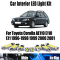 9-Piece LED Interior Light Kit for Toyota Corolla AE110 E110 E11 1996- 1999 - Canbus Dome Map Door Trunk Bulbs | AUTO...