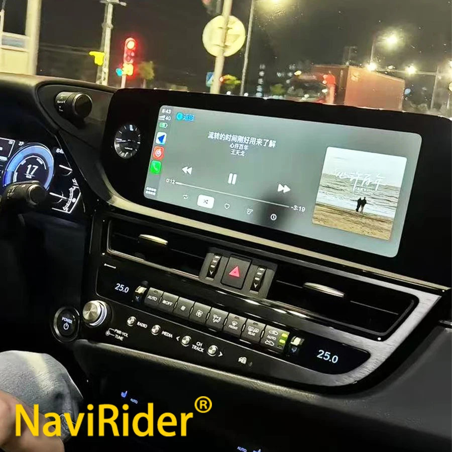 For Lexus ES ES300H ES350H ES300 ES330 ES350 2022 Multimedia Video Player Android Auto Car