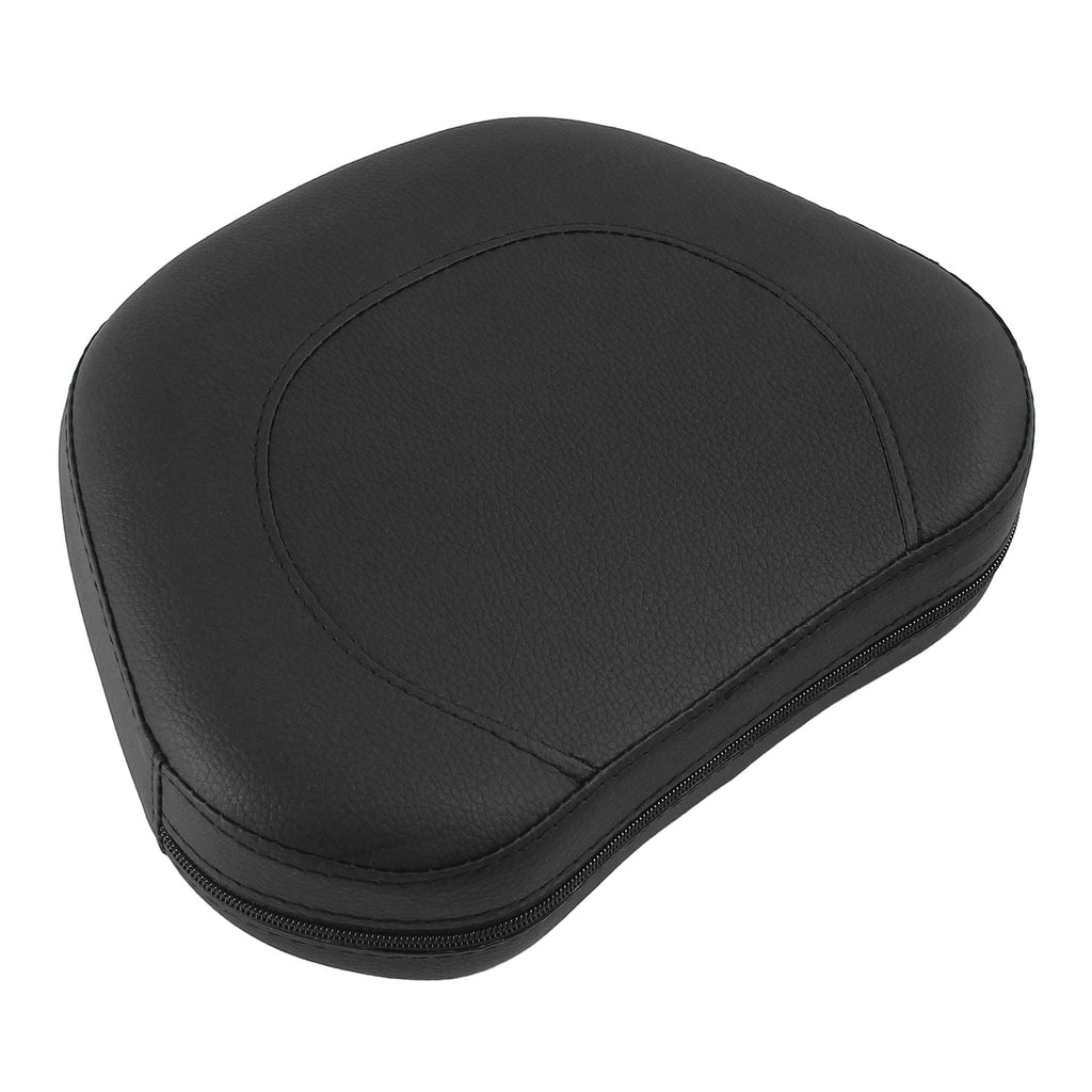 Universal Motorcycle Rear Backrest Passenger Sissy Bar Cushion Pad For Harley Honda Yamaha Suzuk - Automotive LED Light