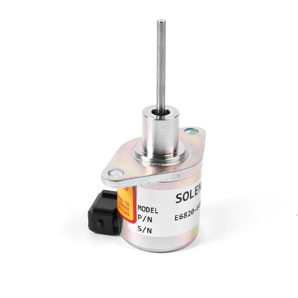Fuel Stop Solenoid E6850-60012 Shutoff Solenoid Valve For Kioti Tractor CK25 CK30 DK35 DK4