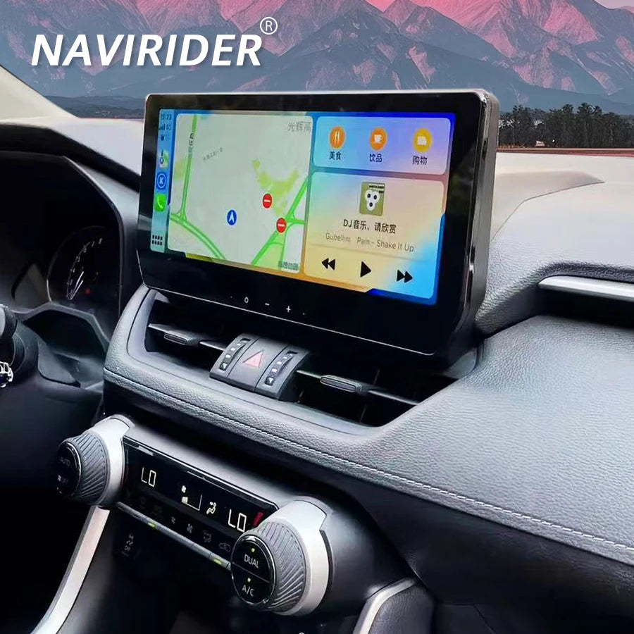 12GB 256GB 12.3inch Android 14 Screen For Toyota RAV4 Prime XSE 2019 2021 2022 2020 Car Mu
