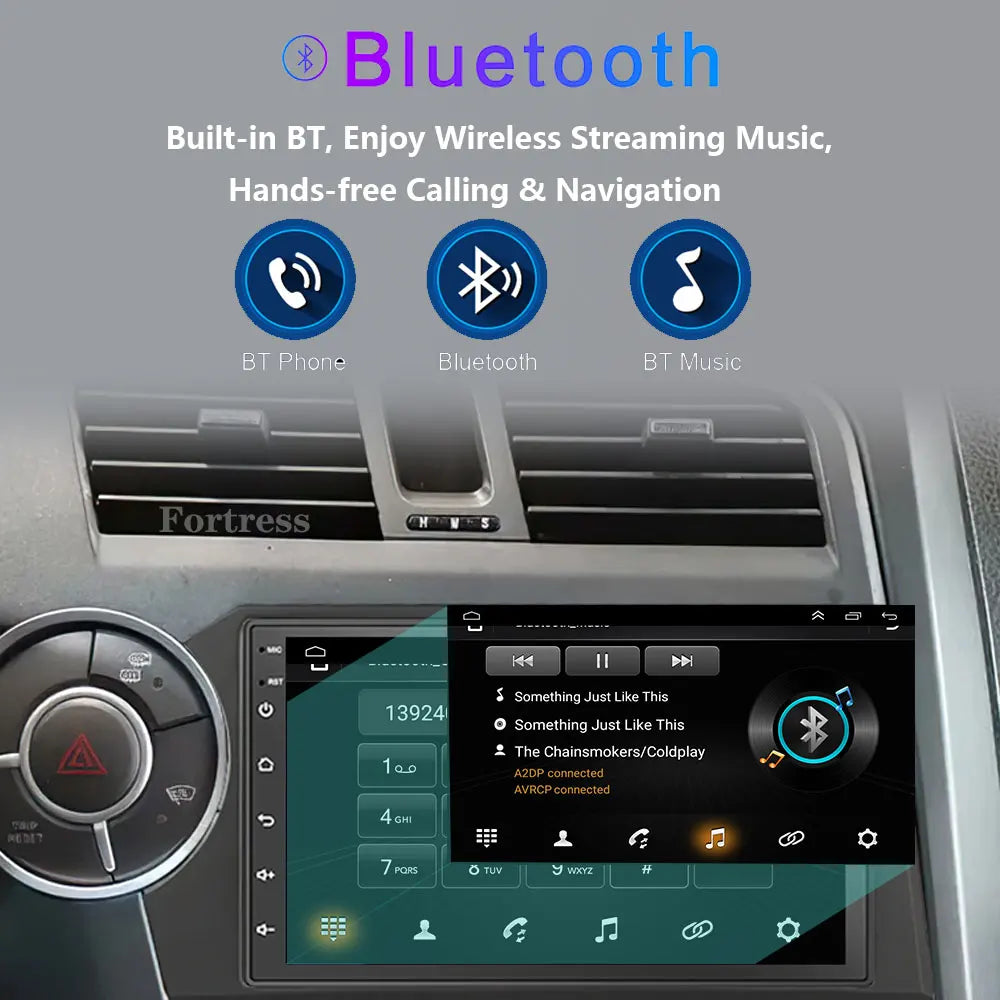 Android 16 For SsangYong Kyron Actyon C100 2005 2006 2007 - 2011 2K QLED Stereo Car Radio