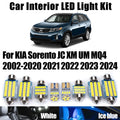 LED Interior Light Kit for KIA Sorento JC XM UM MQ4 2002- 2022 - Canbus Dome Map Door Trunk Bulbs | AUTOKITSHOP