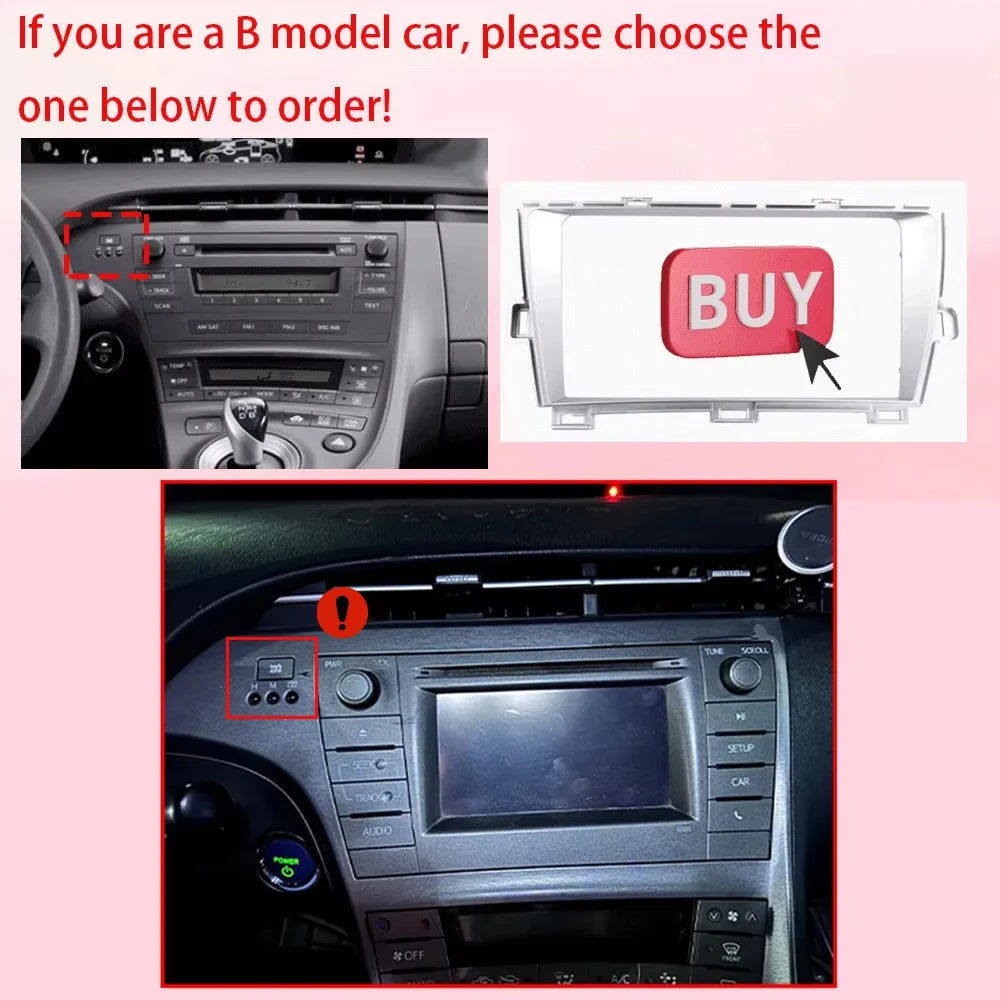 10" Android 16 Player For Toyota Prius 3 Xw30 2009 - 2015 Lhd Rhd Carplay Car Head Unit Ra | AUTOKITSHOP