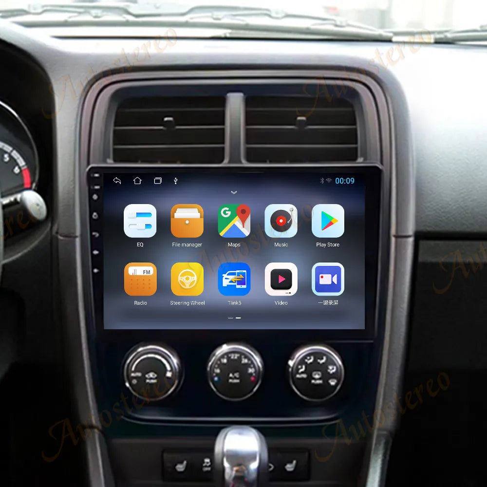 9 Inch Android 14 Carplay Radio For Dodge Caliber 2010-2012 Car GPS Navigation Stereo Head