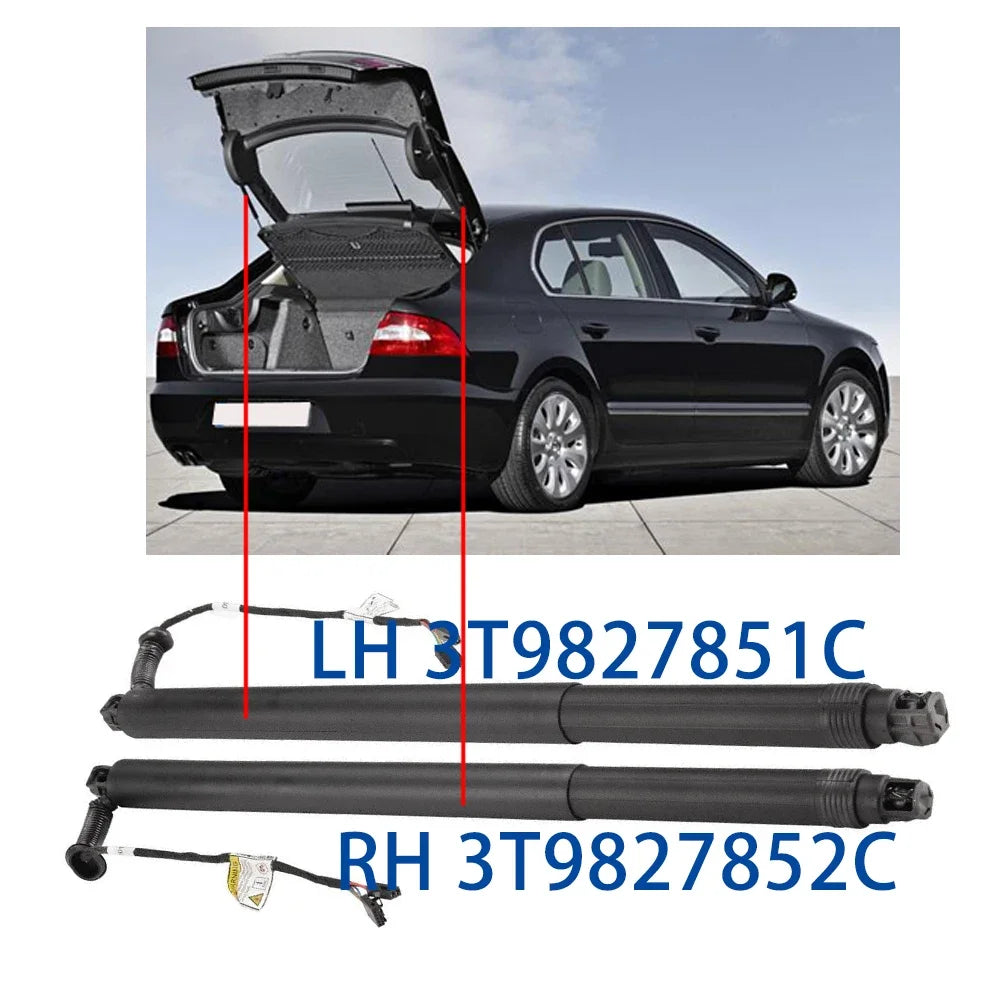 Rear tailgate strut For 2010-2015 Typ3T SKODA SuperB II Rear Tailgate Power Lift Support L | AUTOKITSHOP