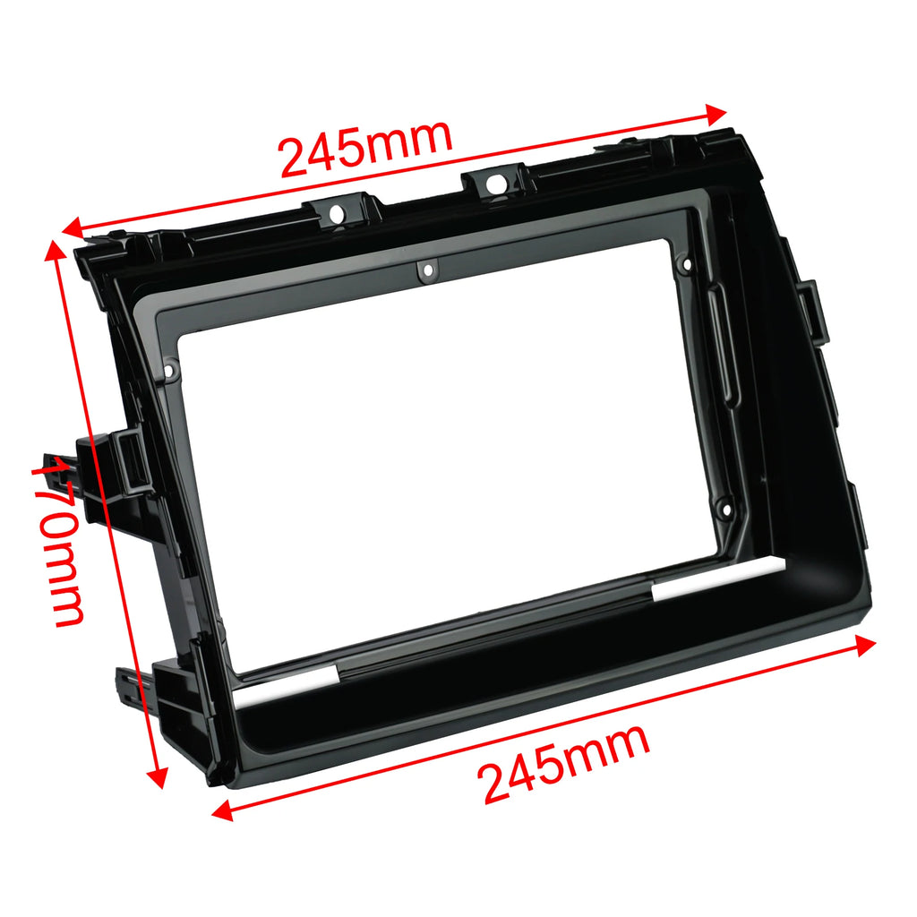 9 inch 2din Car Fascia For TOYOTA PREVIA ESTIMA 2010-2018 Stereo Panel Dash Installation D | AUTOKITSHOP