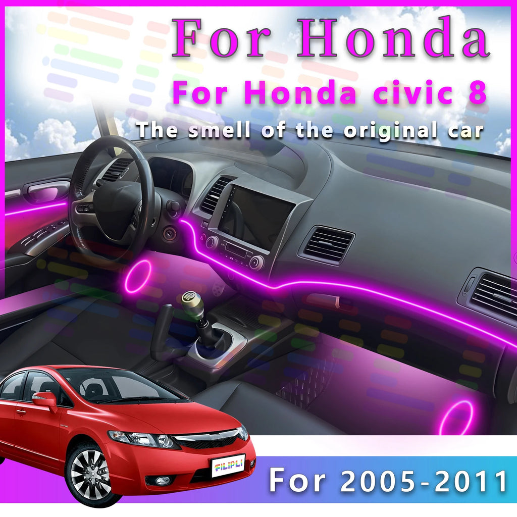 RGB - Ambient Light - for Honda Civic - App Control - Car Interior Lighting | AUTOKITSHOP