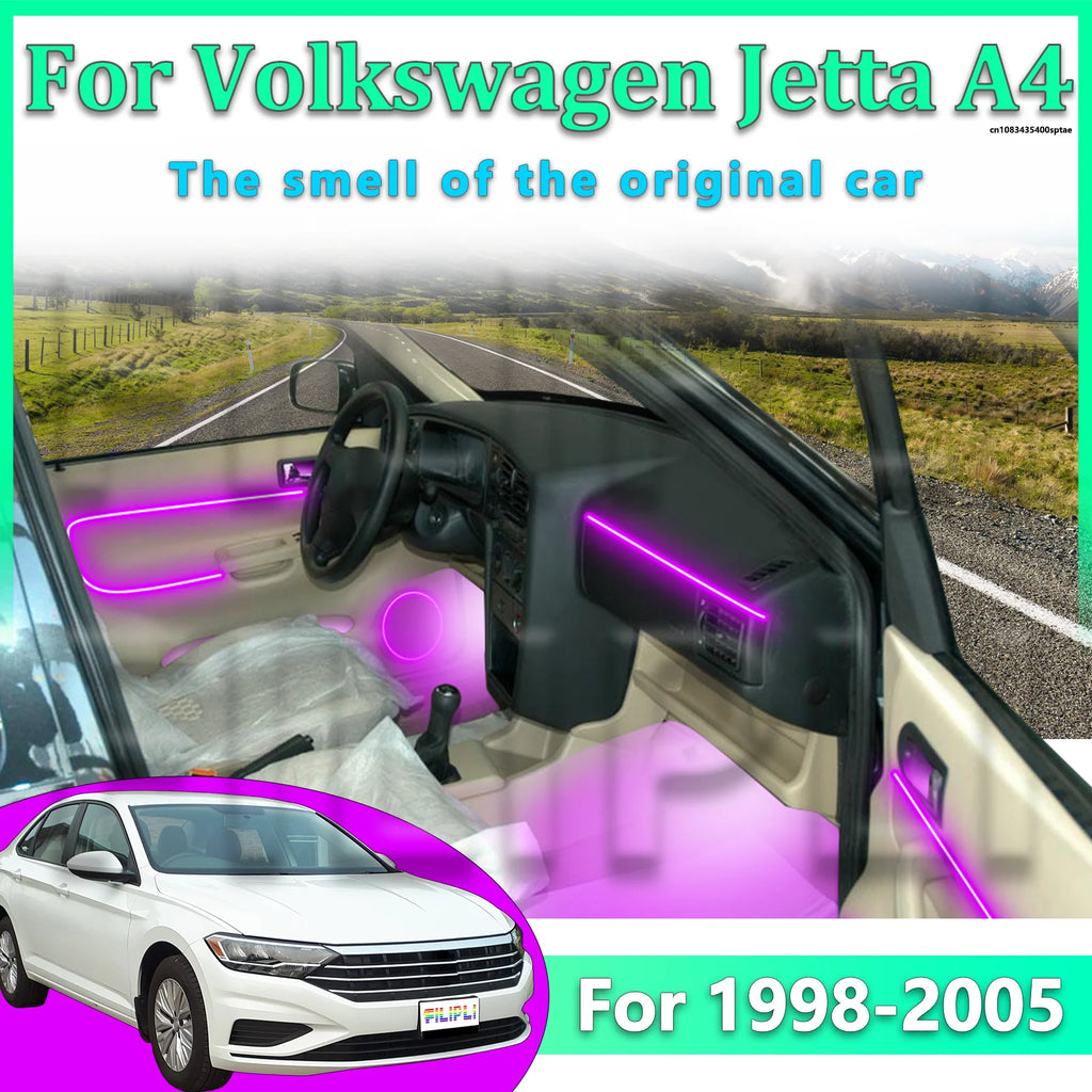 RGB - Ambient Light - for VW A4 - App Control - Car Interior Lighting | AUTOKITSHOP