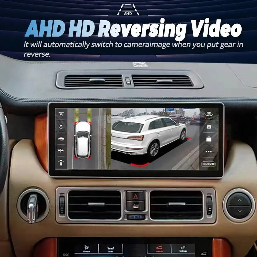 12.3'' Qled Screen For Land Range Rover V8 L322 2002-2004 Android15 Multimedia Video Playe | AUTOKITSHOP