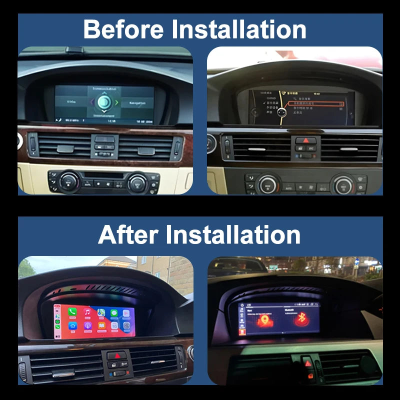 Wireless CarPlay For BMW 5 Series E60 E61 E62 E63 BMW 3 Series E90 E91 E92 E92 E93 CCC-CIC
