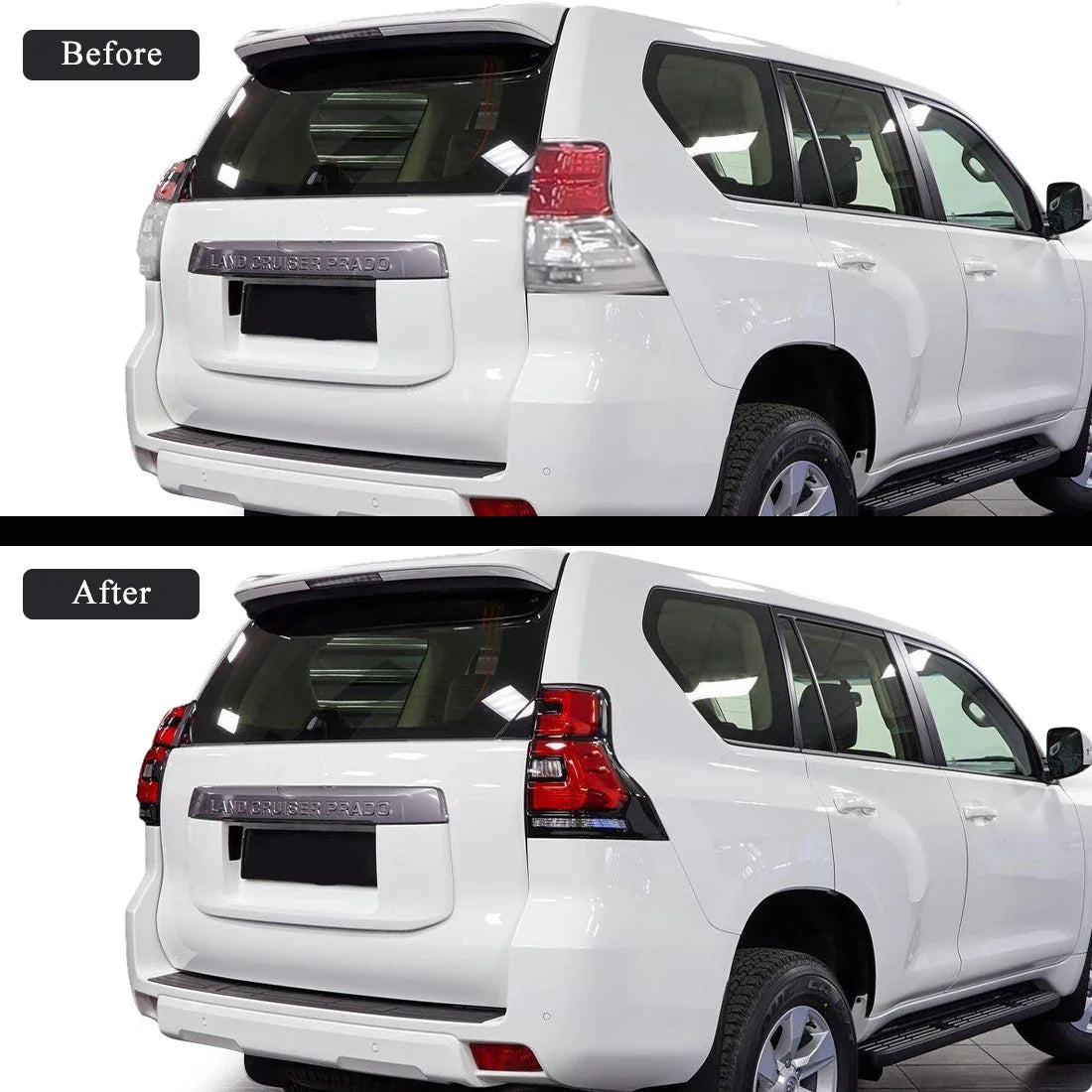 LED Tail Lamp For Toyota Land Cruiser Prado FJ150 LC150 GRJ150 2018 2019 2020 Rear Taillig | AUTOKITSHOP