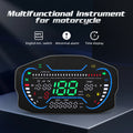 Universal Digital Motorcycle Speedometer LED Dashboard RPM Tachometer Motorcycle Instrument Wate - Automotive LED Light