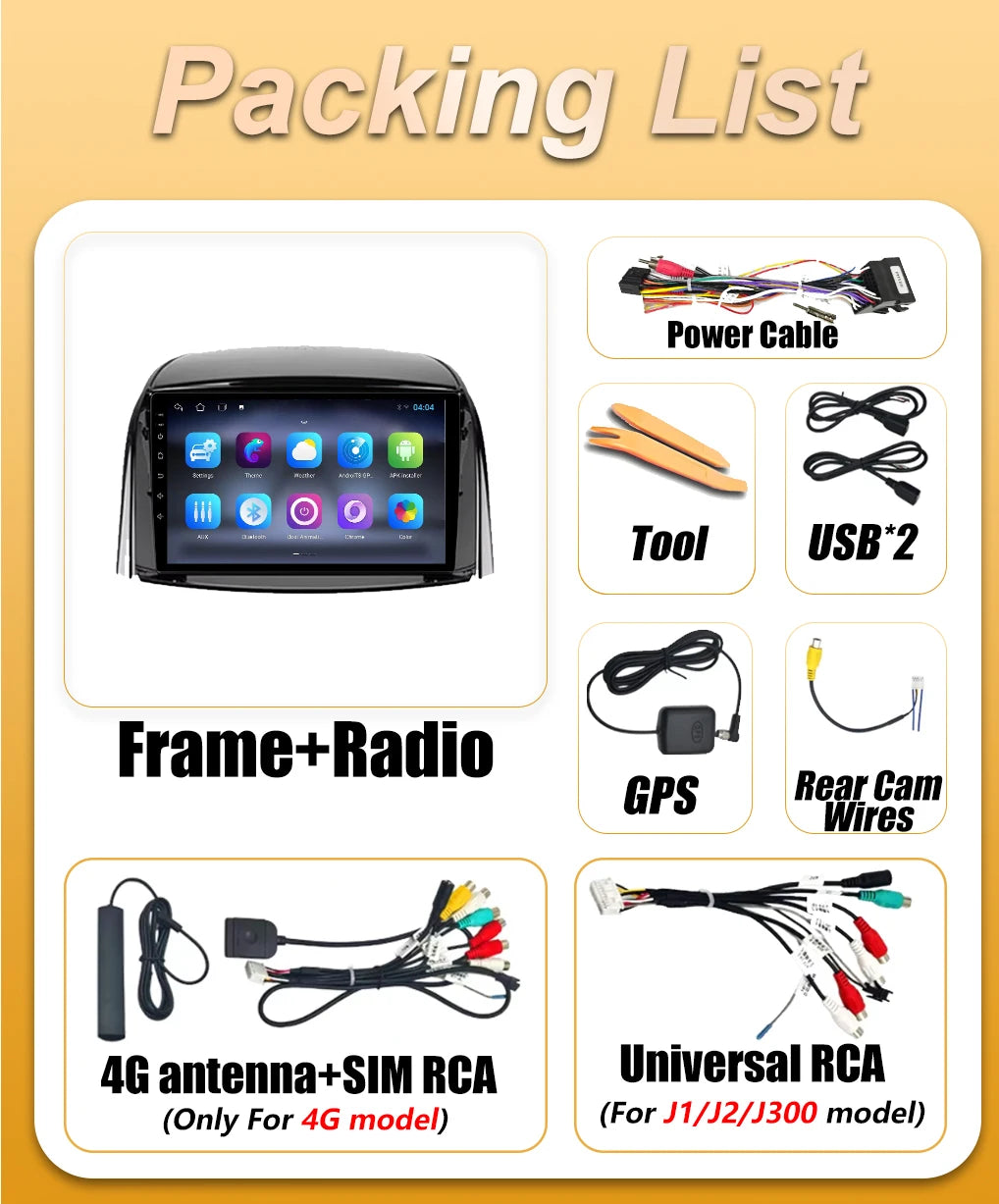 Android 16 Carplay For Renault Koleos 2008 2009 2010 - 2016 Car Radio Car Stereo BT 5G Wif | AUTOKITSHOP