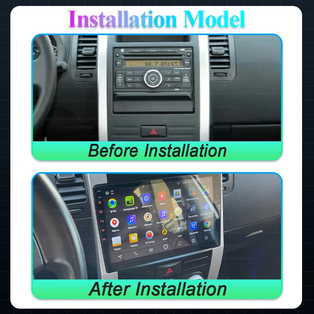 Carplay For Nissan X Trail T31 2007-2013 Car Radio Multimedia Video Player Navigation Ster | AUTOKITSHOP