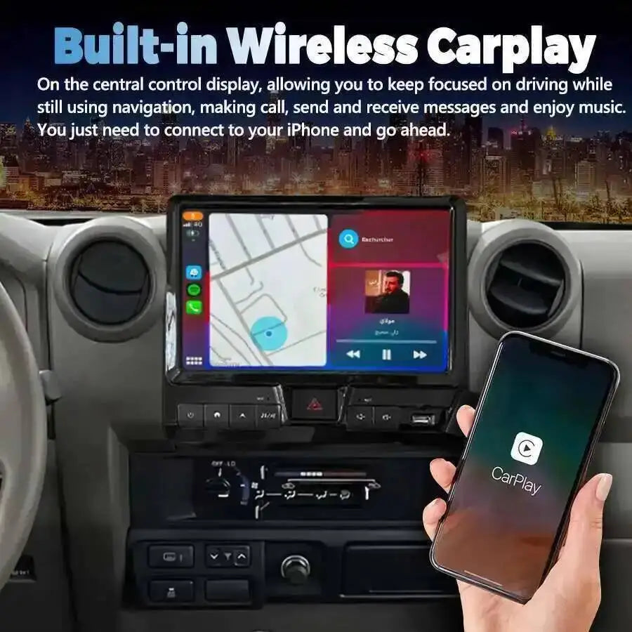 11.2inch For LC70 LC76 LC75 Toyota Cruiser 70 76 75 Android Screen Car Multimedia Video Pl | AUTOKITSHOP