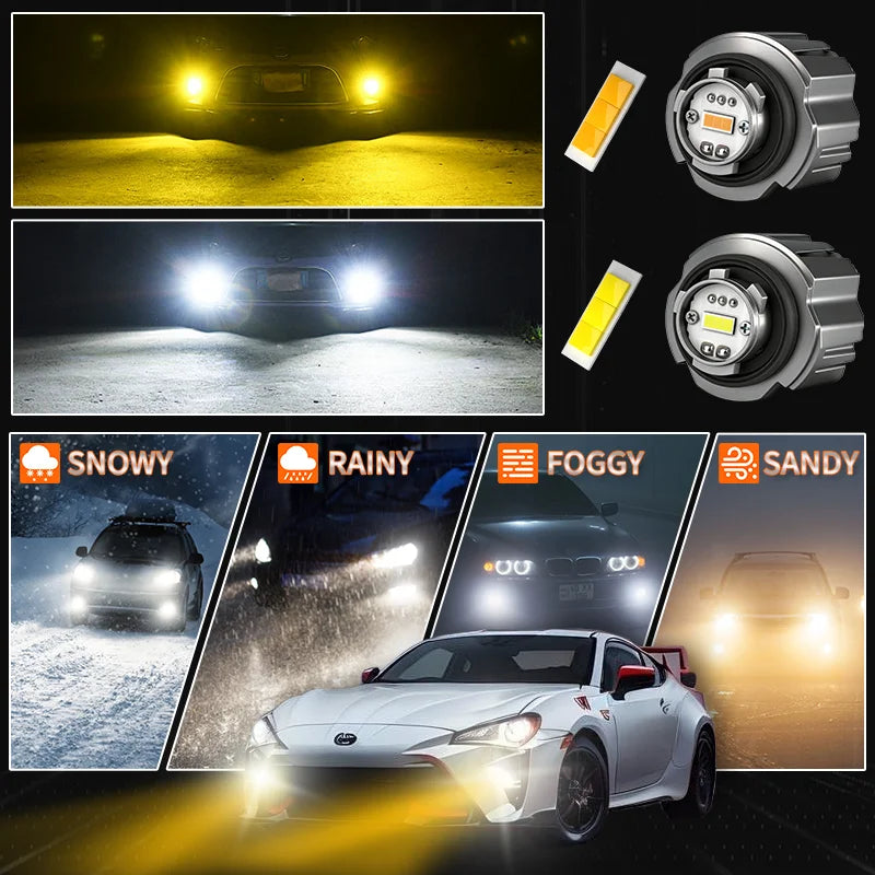 Car LED Reverse Backup Lights Blubs for Toyota COROLLA CROWN YARIS AQUA Harrier NAOH PRIUS