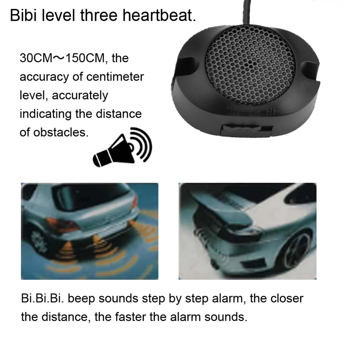 Reversing Radar Car Parking Sensor Reversing Radar Kit Warning Sound Indicator Probe System 12V  - Automotive LED Light