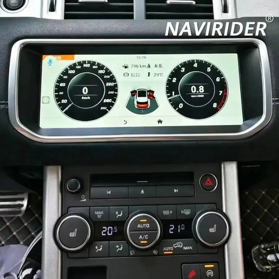 10.25" QLED Touch Screen Android Car Radio GPS CarPlay Multimedia Player For Land Rover Ra