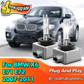 Xenon HID Bulbs D1S Car Headlight 6000K Auto Lamp For BMW X6 E71 E72 2007 2008 2009 2010 2