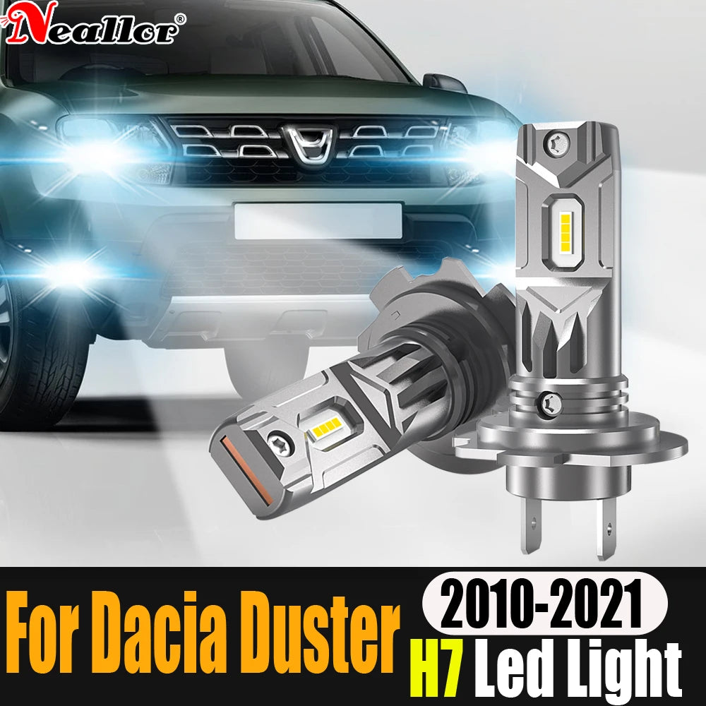 2x H7 Led Canbus No Error Headlights White Lights Diode Bulb 12v Powerful Car Driving Runn