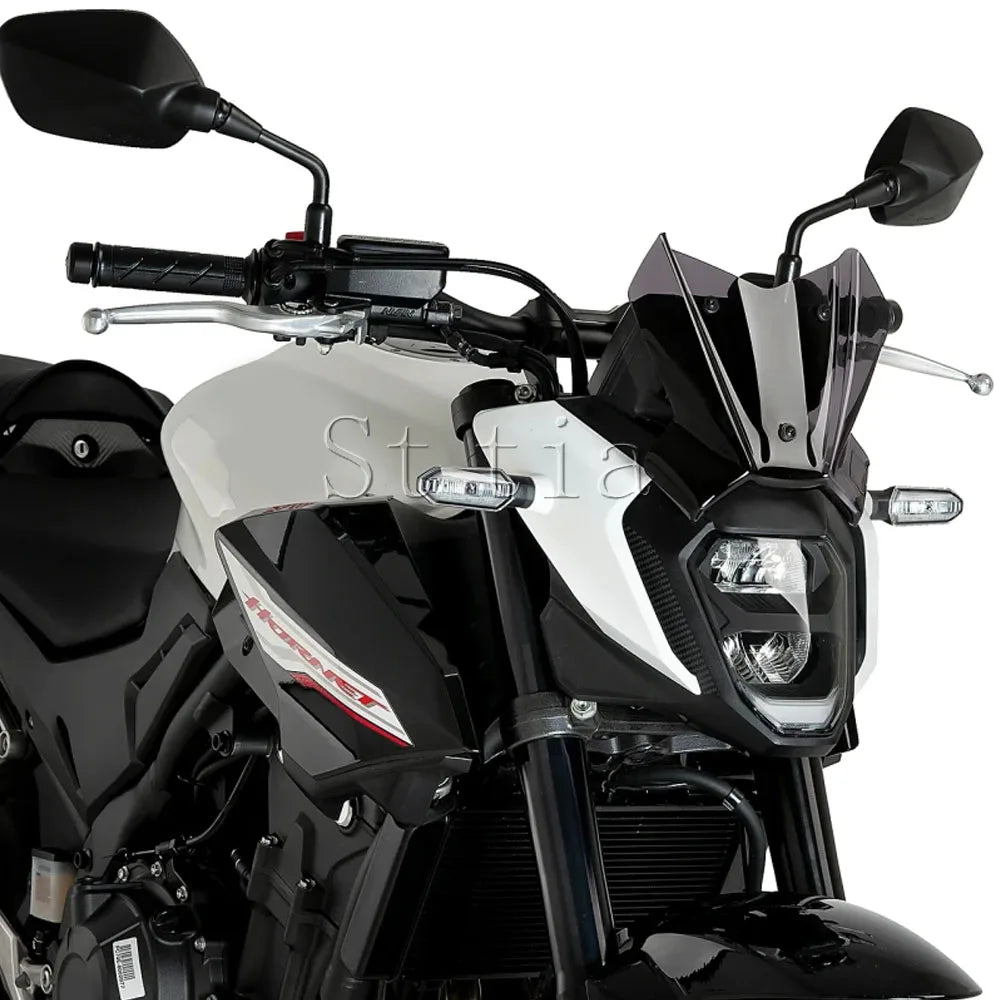 Acrylic Front Windscreen Windshield New Motorcycle For HONDA CB 500 CB500 Hornet 2024 2025 Acces - Automotive LED Light