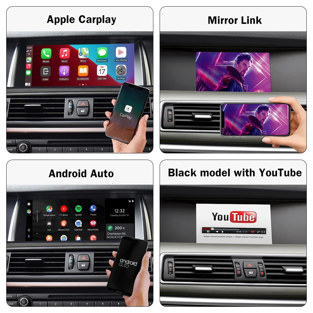 Wireless CarPlay For BMW 5 Series F10 F11 F07 GT 7 Series F01 F02 F03 F04 CIC NBT EVO Andr | AUTOKITSHOP