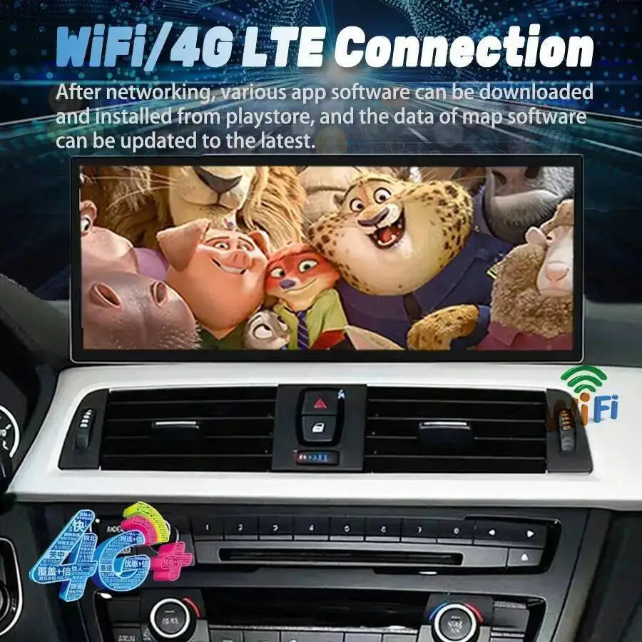 15.8" Android Carplay Auto Car Radio Multimedia Player Stereo For BMW 3 Series F30 F31 F32 | AUTOKITSHOP