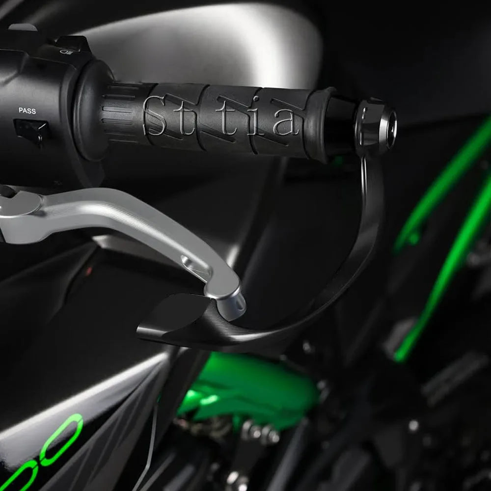 Motorcycle Brake Handle Protects CNC Hand Brake Clutch Levers Guard For Kawasaki for ZX4R Z900 2017-2025 - Automotive LE