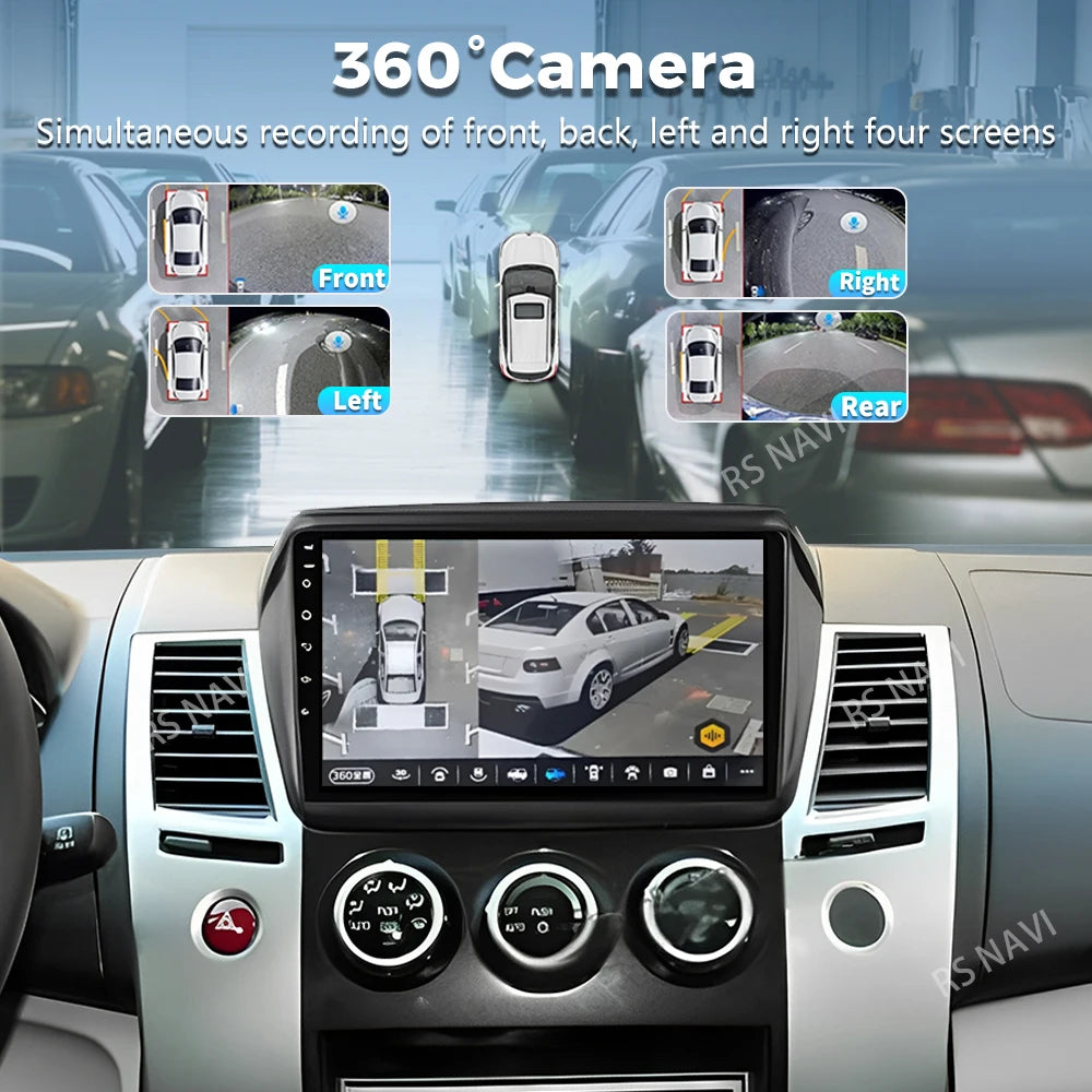 Plug and Play Android 16 For Mitsubishi Pajero Sport 2 2008 - 2016 L200 Triton 2006 - 2014