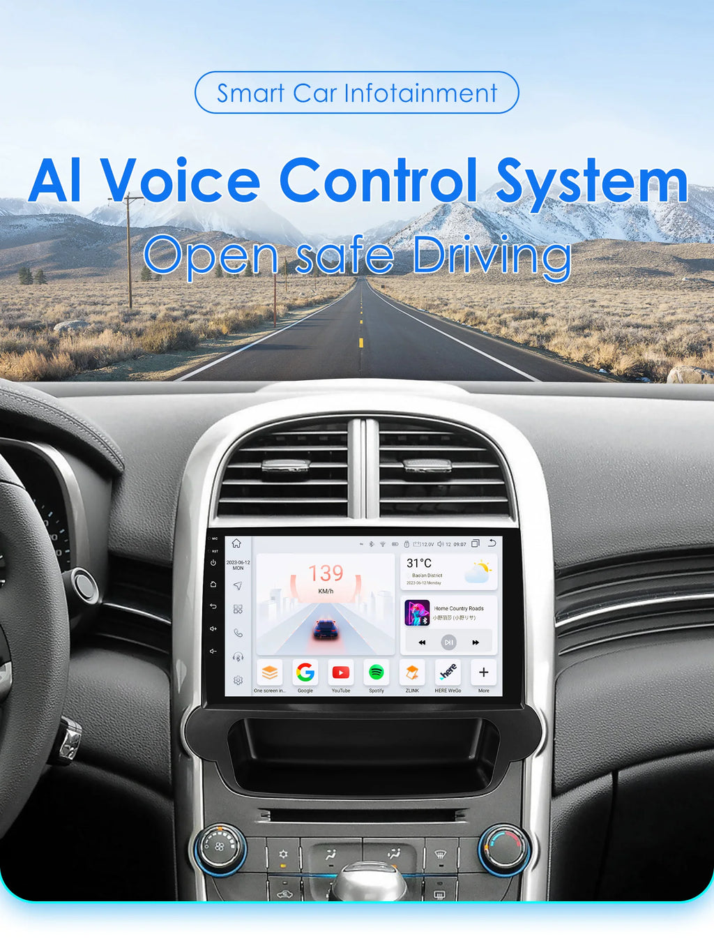 2din 360 Camera Android Car radio For Chevrolet Malibu 2012-2015 Carplay for Apple Android
