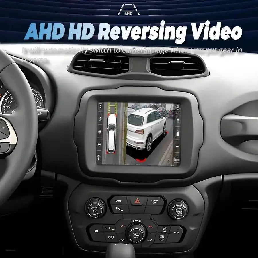 For JEEP RENEGADE Wireless Carplay Video Player Bluetooth GPS Navigation DSP Android 15 Ca | AUTOKITSHOP