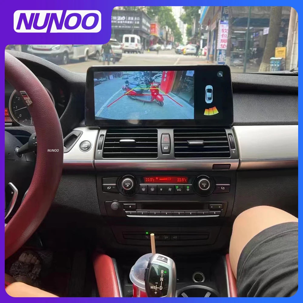 12.3inch Android 14 Carplay For BMW X5 E70 X6 E71 2007-2013 Car Multimedia DVD Player Navi