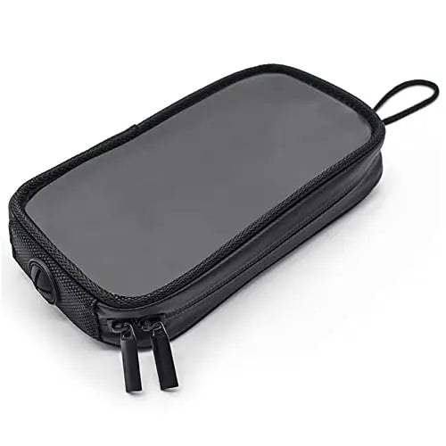 Motorcycle Magnetic Fuel Gas Tank Bag Cell Phone Holder Pouch Case Zipper Pocket